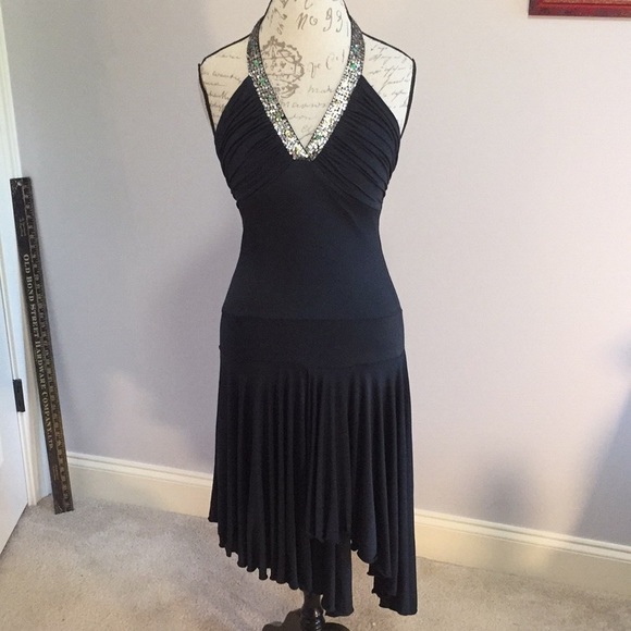 To the Max Dresses & Skirts - NWT TO THE MAX Black Halter Cocktail Dress Small👗